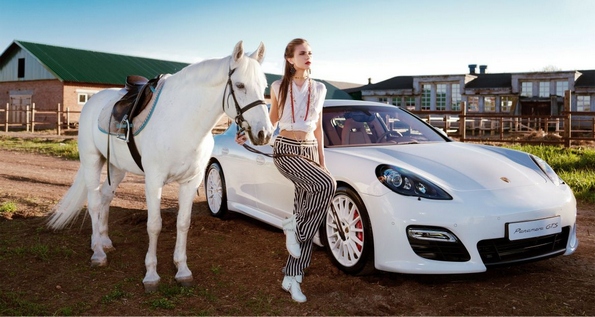 фотосессия porsche