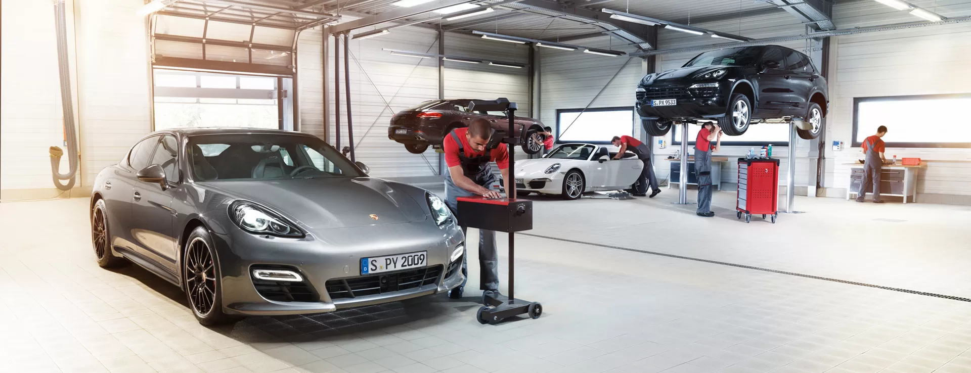 Сервисное обслуживание для Porsche старше 2-х лет